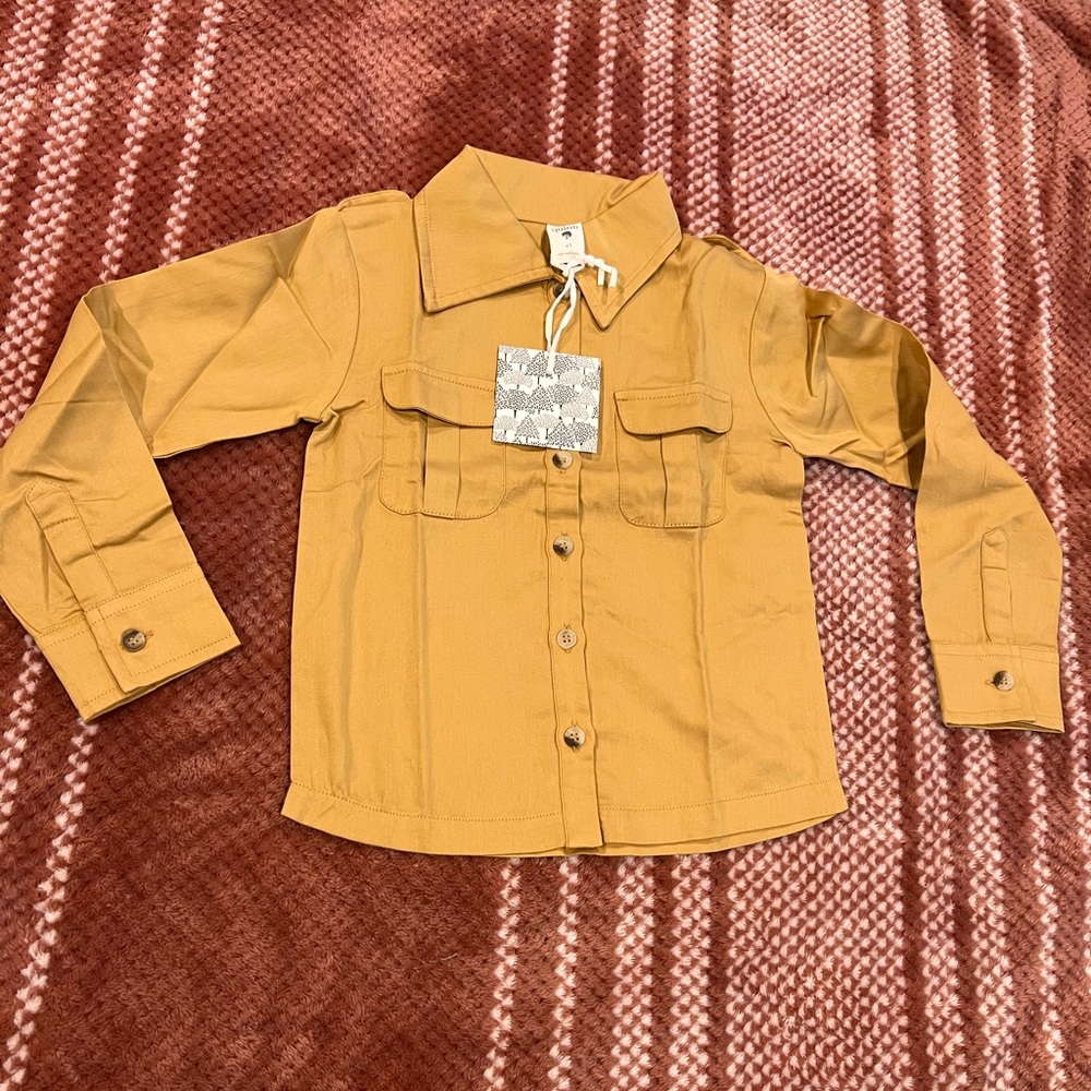 Kate Quinn Military Button Up